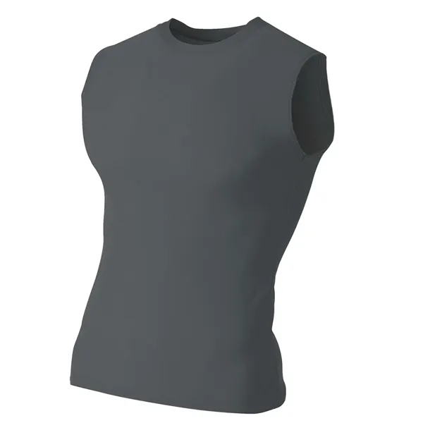 A4 Compression Muscle Crew. 5 ounce. 80% polyester/20% spandex.... from ASI 89380 Staton Corporate and Casual / Staton®