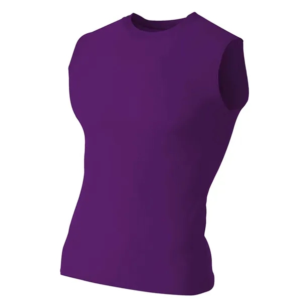 A4 Compression Muscle Crew. 5 ounce. 80% polyester/20% spandex.... from ASI 89380 Staton Corporate and Casual / Staton®