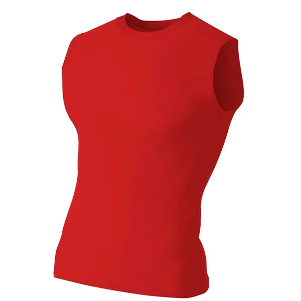 A4 Compression Muscle Crew. 5 ounce. 80% polyester/20% spandex.... from ASI 89380 Staton Corporate and Casual / Staton®