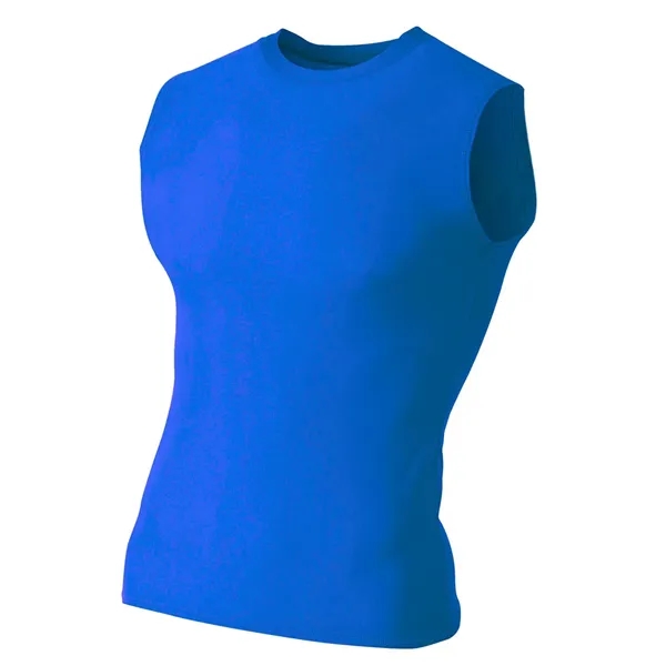 A4 Compression Muscle Crew. 5 ounce. 80% polyester/20% spandex.... from ASI 89380 Staton Corporate and Casual / Staton®