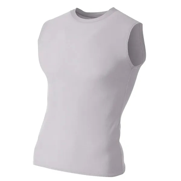 A4 Compression Muscle Crew. 5 ounce. 80% polyester/20% spandex.... from ASI 89380 Staton Corporate and Casual / Staton®