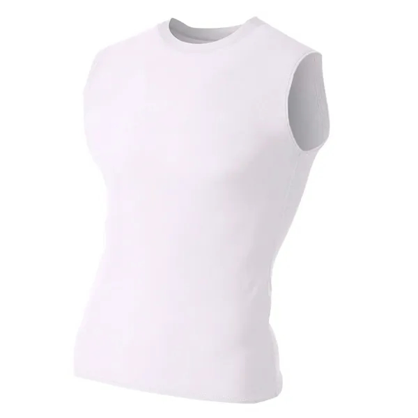A4 Compression Muscle Crew. 5 ounce. 80% polyester/20% spandex.... from ASI 89380 Staton Corporate and Casual / Staton®