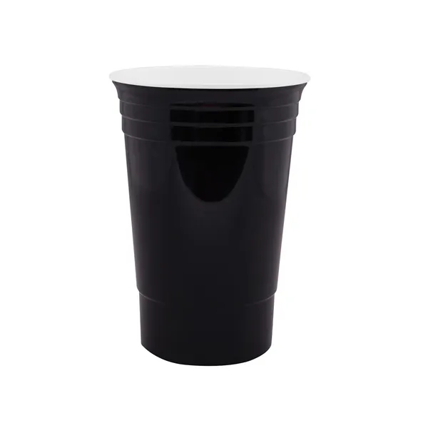 16 oz. insulated and reusable plastic party cup that's designed to... from ASI 79530 Prime Line