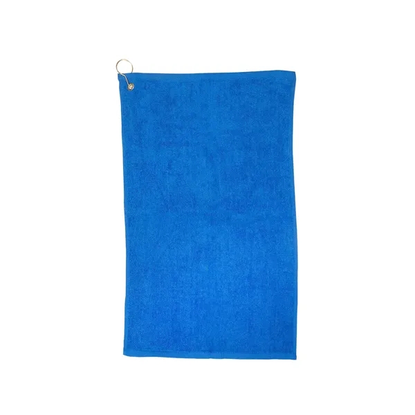 16" x 25" 100% cotton terry golf towel with metal grommet... from ASI 79530 Prime Line
