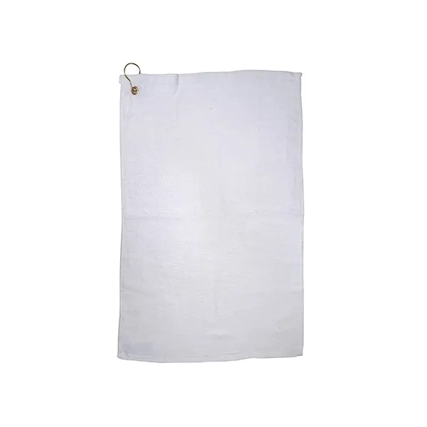 16" x 25" 100% cotton terry golf towel with metal grommet... from ASI 79530 Prime Line