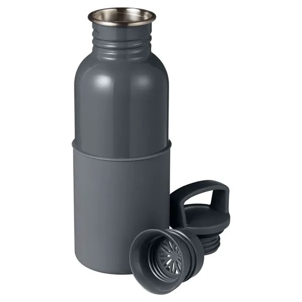 20-ounce bottle with a single wall, matte sleeve and a loop... from ASI 79530 Prime Line