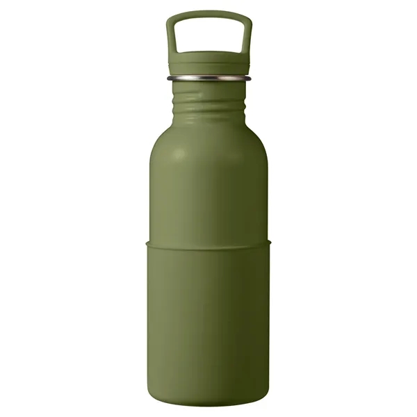 20-ounce bottle with a single wall, matte sleeve and a loop... from ASI 79530 Prime Line