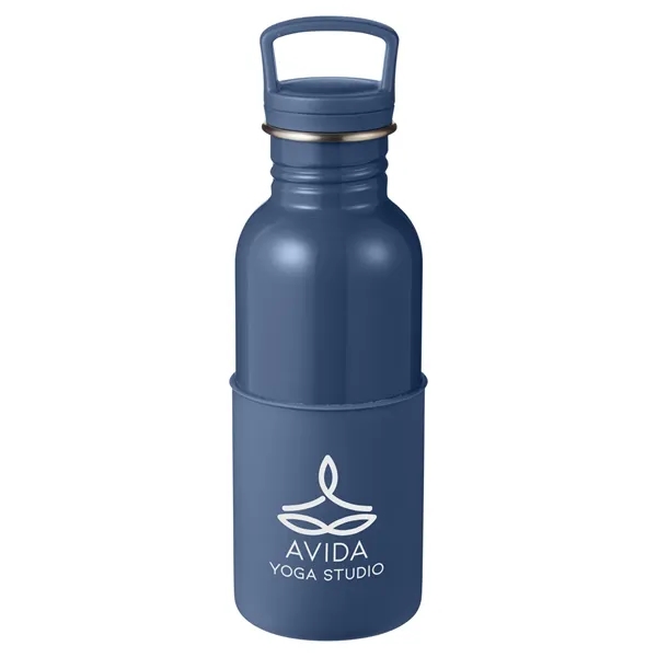 20-ounce bottle with a single wall, matte sleeve and a loop... from ASI 79530 Prime Line
