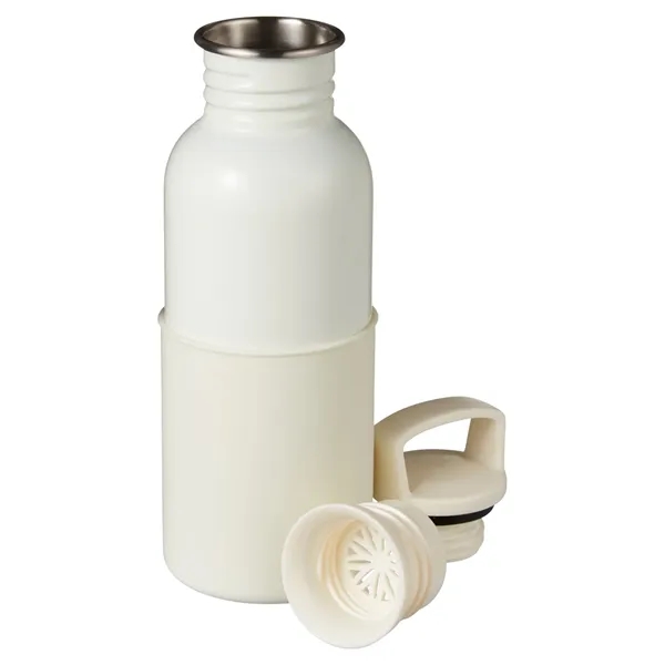 20-ounce bottle with a single wall, matte sleeve and a loop... from ASI 79530 Prime Line