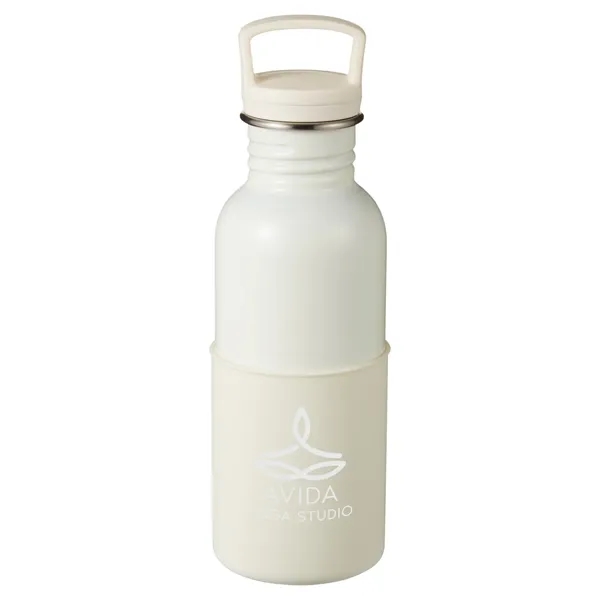 20-ounce bottle with a single wall, matte sleeve and a loop... from ASI 79530 Prime Line