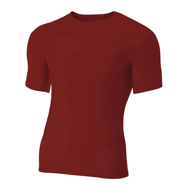A4 Compression Crew Shirt. 5 ounce. 80% polyester/20% spandex.... from ASI 89380 Staton Corporate and Casual / Staton®