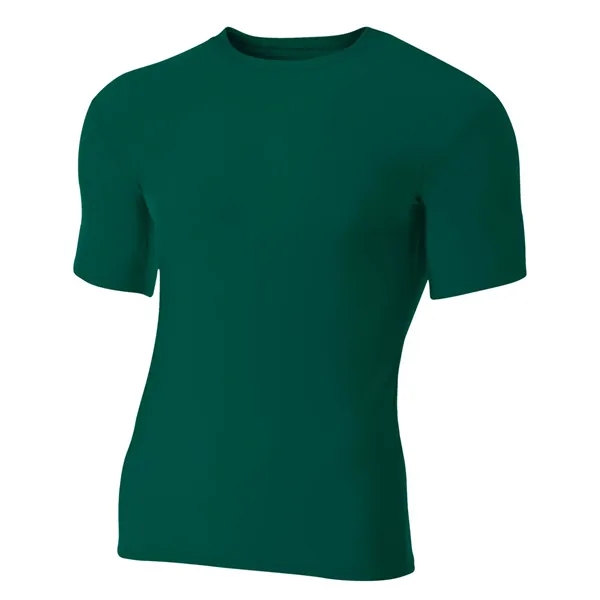 A4 Compression Crew Shirt. 5 ounce. 80% polyester/20% spandex.... from ASI 89380 Staton Corporate and Casual / Staton®