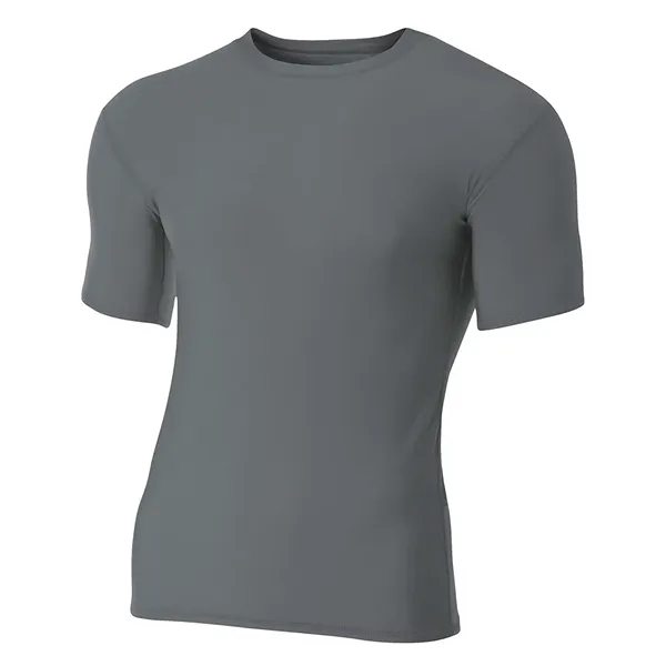 A4 Compression Crew Shirt. 5 ounce. 80% polyester/20% spandex.... from ASI 89380 Staton Corporate and Casual / Staton®