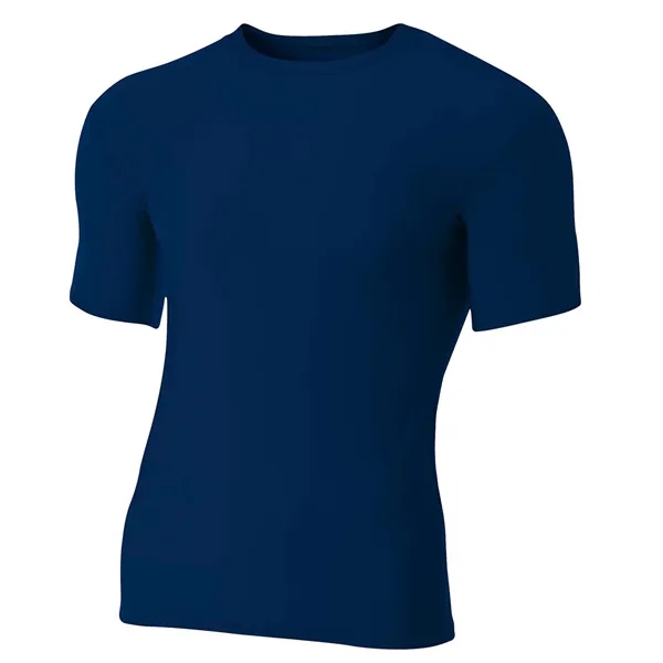 A4 Compression Crew Shirt. 5 ounce. 80% polyester/20% spandex.... from ASI 89380 Staton Corporate and Casual / Staton®