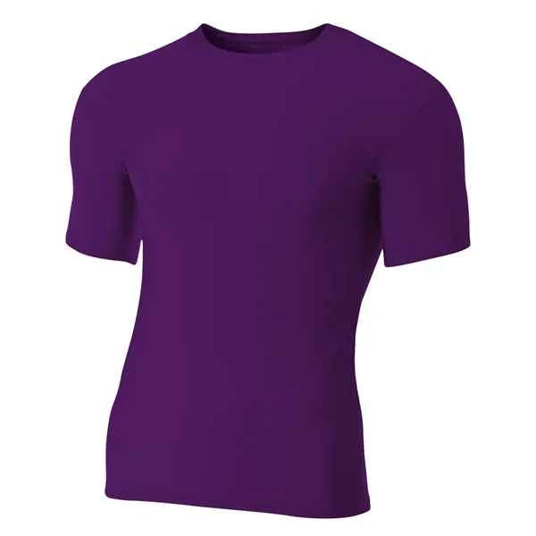 A4 Compression Crew Shirt. 5 ounce. 80% polyester/20% spandex.... from ASI 89380 Staton Corporate and Casual / Staton®