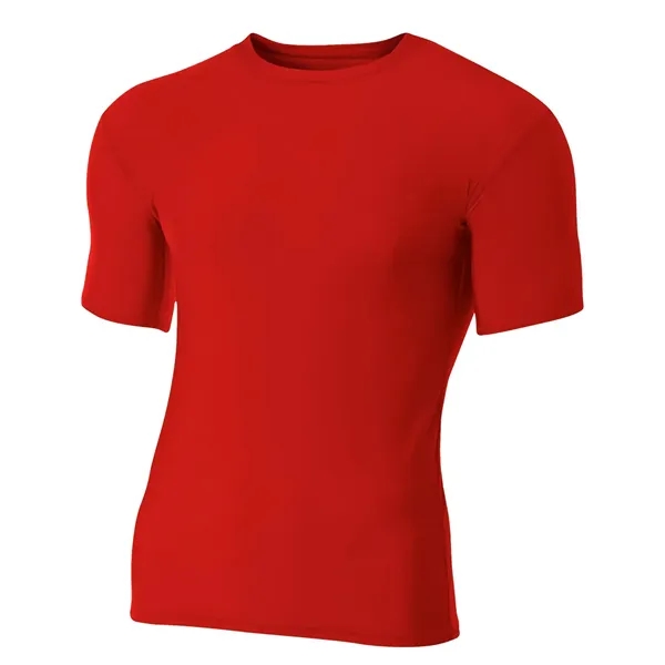 A4 Compression Crew Shirt. 5 ounce. 80% polyester/20% spandex.... from ASI 89380 Staton Corporate and Casual / Staton®