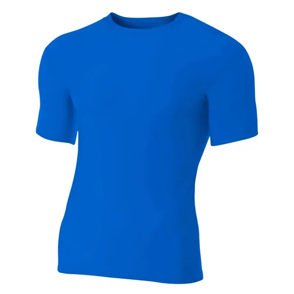 A4 Compression Crew Shirt. 5 ounce. 80% polyester/20% spandex.... from ASI 89380 Staton Corporate and Casual / Staton®