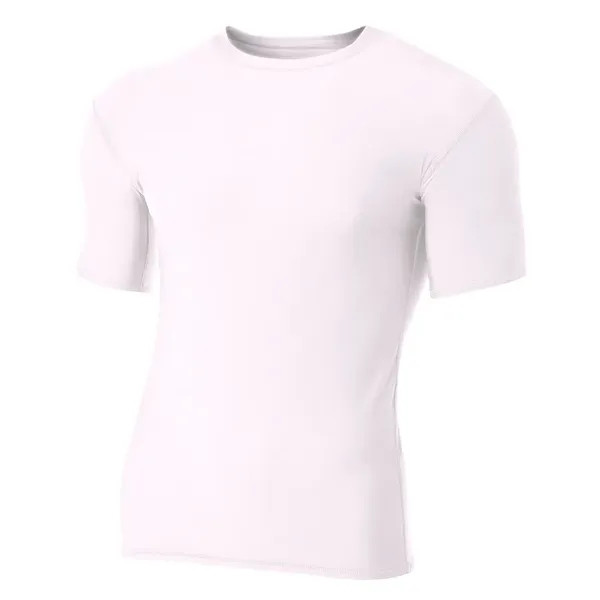 A4 Compression Crew Shirt. 5 ounce. 80% polyester/20% spandex.... from ASI 89380 Staton Corporate and Casual / Staton®
