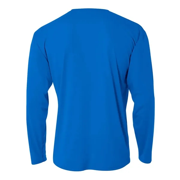 A4 Cooling Performance Long Sleeve Crew. 4 ounce. 100% micro poly... from ASI 89380 Staton Corporate and Casual / Staton®