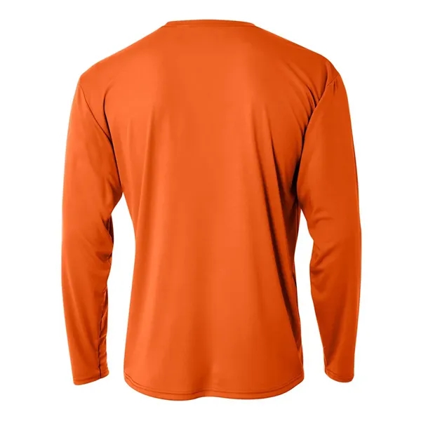 A4 Cooling Performance Long Sleeve Crew. 4 ounce. 100% micro poly... from ASI 89380 Staton Corporate and Casual / Staton®