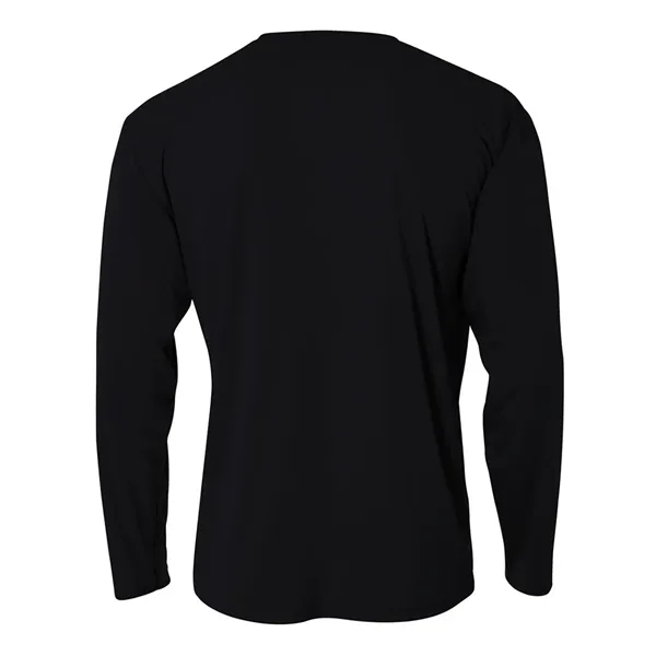 A4 Cooling Performance Long Sleeve Crew. 4 ounce. 100% micro poly... from ASI 89380 Staton Corporate and Casual / Staton®