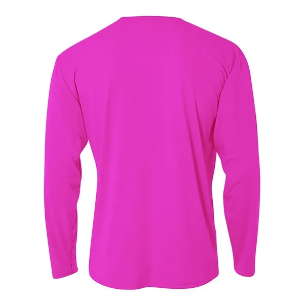 A4 Cooling Performance Long Sleeve Crew. 4 ounce. 100% micro poly... from ASI 89380 Staton Corporate and Casual / Staton®
