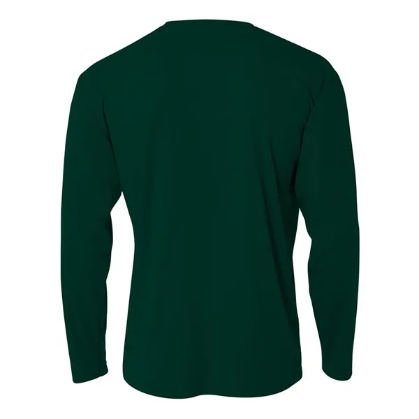 A4 Cooling Performance Long Sleeve Crew. 4 ounce. 100% micro poly... from ASI 89380 Staton Corporate and Casual / Staton®