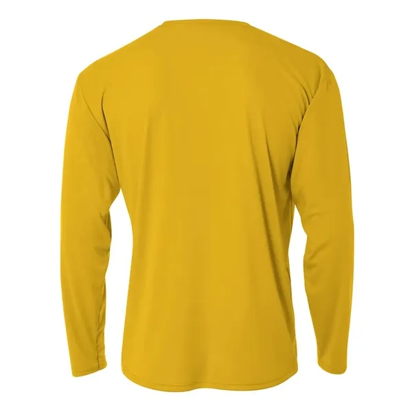 A4 Cooling Performance Long Sleeve Crew. 4 ounce. 100% micro poly... from ASI 89380 Staton Corporate and Casual / Staton®