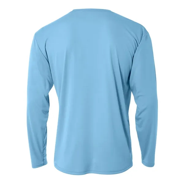 A4 Cooling Performance Long Sleeve Crew. 4 ounce. 100% micro poly... from ASI 89380 Staton Corporate and Casual / Staton®