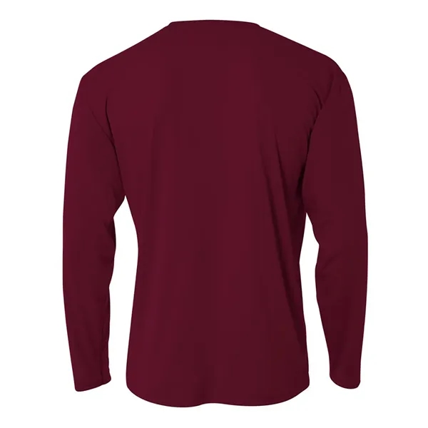 A4 Cooling Performance Long Sleeve Crew. 4 ounce. 100% micro poly... from ASI 89380 Staton Corporate and Casual / Staton®