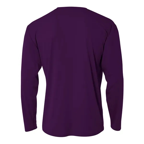 A4 Cooling Performance Long Sleeve Crew. 4 ounce. 100% micro poly... from ASI 89380 Staton Corporate and Casual / Staton®