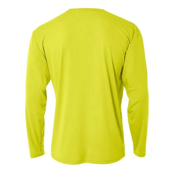 A4 Cooling Performance Long Sleeve Crew. 4 ounce. 100% micro poly... from ASI 89380 Staton Corporate and Casual / Staton®