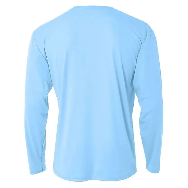 A4 Cooling Performance Long Sleeve Crew. 4 ounce. 100% micro poly... from ASI 89380 Staton Corporate and Casual / Staton®