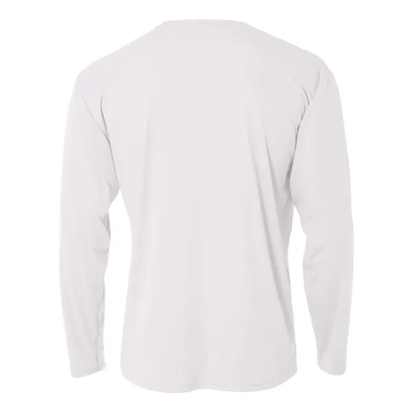 A4 Cooling Performance Long Sleeve Crew. 4 ounce. 100% micro poly... from ASI 89380 Staton Corporate and Casual / Staton®