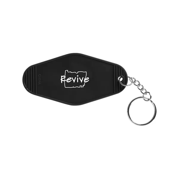 Recycled ABS Motel Keychain... from ASI 79530 Prime Line