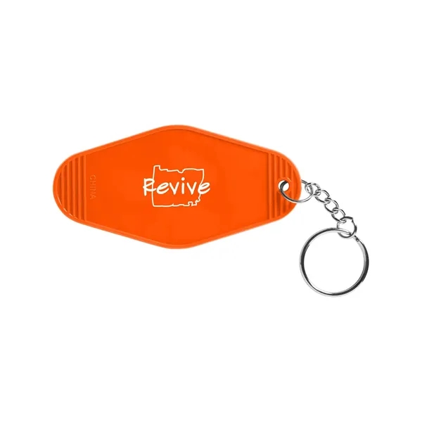 Recycled ABS Motel Keychain... from ASI 79530 Prime Line