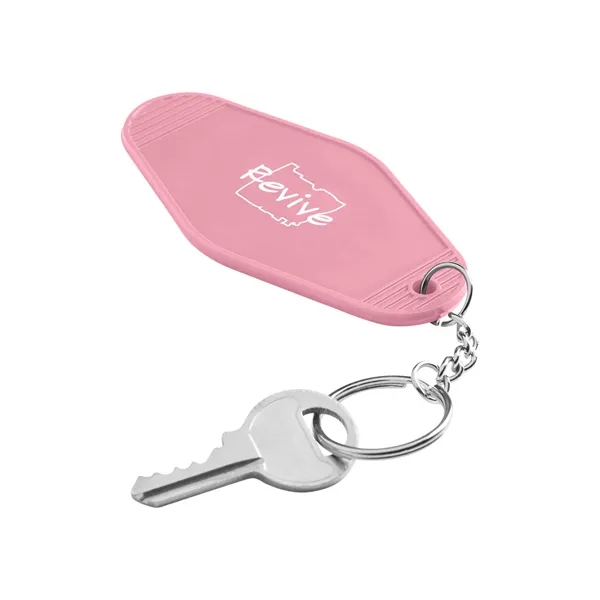 Recycled ABS Motel Keychain... from ASI 79530 Prime Line