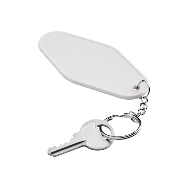 Recycled ABS Motel Keychain... from ASI 79530 Prime Line