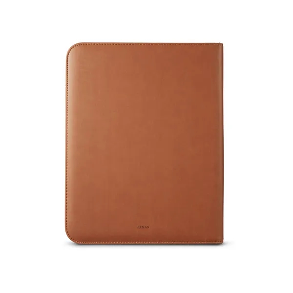 Elegant full zip hard cover Padfolio with cover made of soft... from ASI 79530 Prime Line