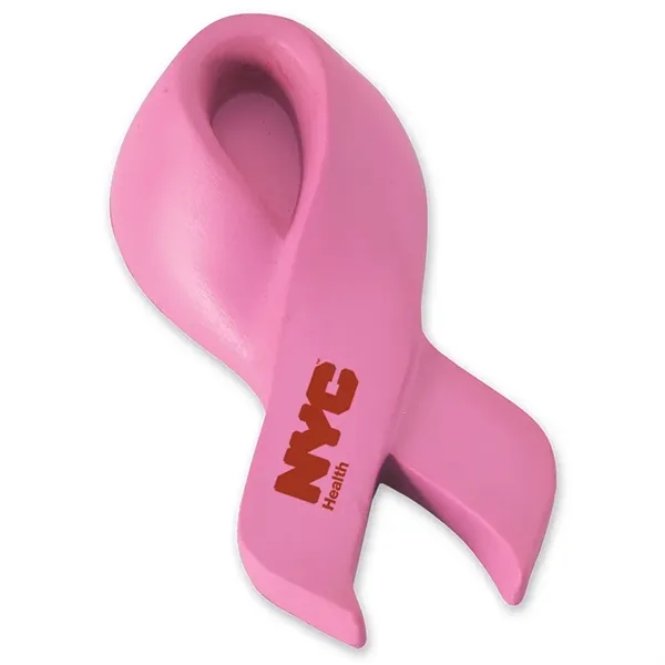 Pink Breast Cancer Awareness Ribbon Shape Stre...... from ASI 79530 Prime Line