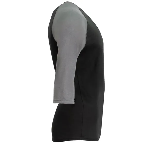 Softek 3/4 Sleeve Raglan... from ASI 89380 Staton Corporate and Casual