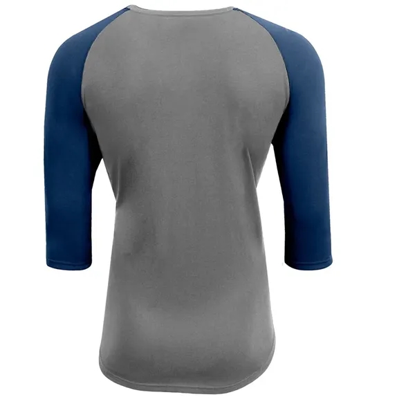 Softek 3/4 Sleeve Raglan... from ASI 89380 Staton Corporate and Casual