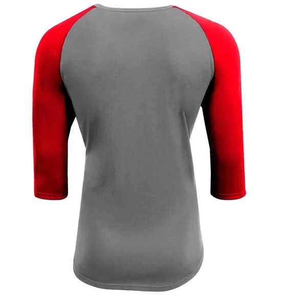 Softek 3/4 Sleeve Raglan... from ASI 89380 Staton Corporate and Casual