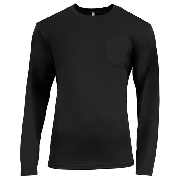 Sprint Long Sleeve Pocket Tee... from ASI 89380 Staton Corporate and Casual