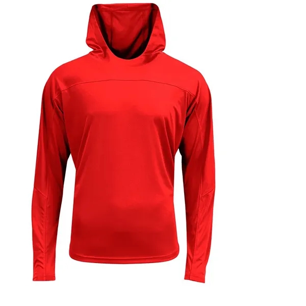 Airflex Long Sleeve Hooded Tee... from ASI 89380 Staton Corporate and Casual