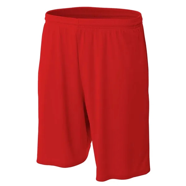 9" Moisture Management Short With Side Pocket. 4 Ounce.... from ASI 89380 Staton Corporate and Casual / Staton®