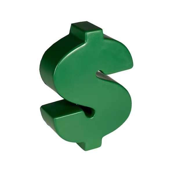 2 1/2" x 3 1/2" dollar sign shaped stress reliever.... from ASI 79530 Prime Line