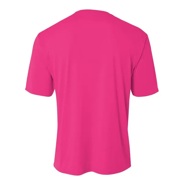 A4 Youth Cooling Performance Crew. 4 ounce. 100% micro poly interlock.... from ASI 89380 Staton Corporate and Casual / Staton®