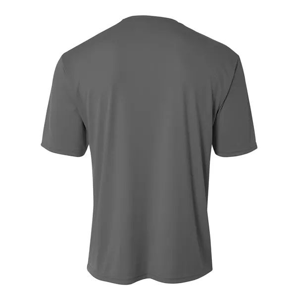 A4 Youth Cooling Performance Crew. 4 ounce. 100% micro poly interlock.... from ASI 89380 Staton Corporate and Casual / Staton®