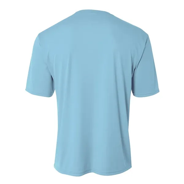 A4 Youth Cooling Performance Crew. 4 ounce. 100% micro poly interlock.... from ASI 89380 Staton Corporate and Casual / Staton®